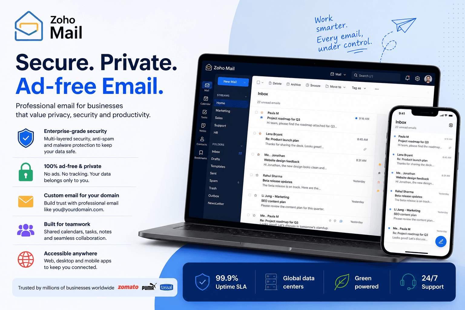 Why Zoho Mail Makes Sense for Your Business Email