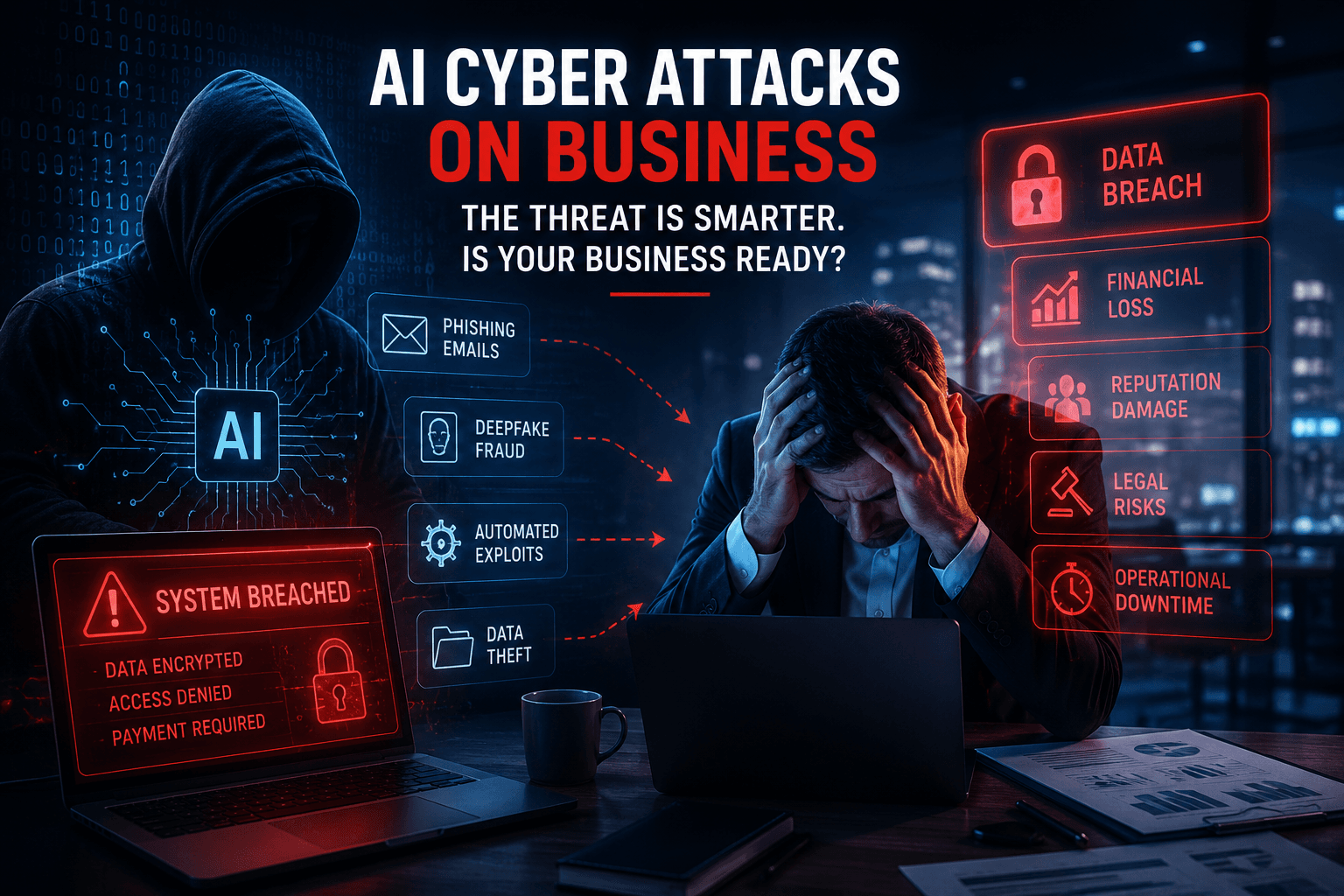 AI Is Now the Attacker: How Criminals Are Using Artificial Intelligence Against Your Business
